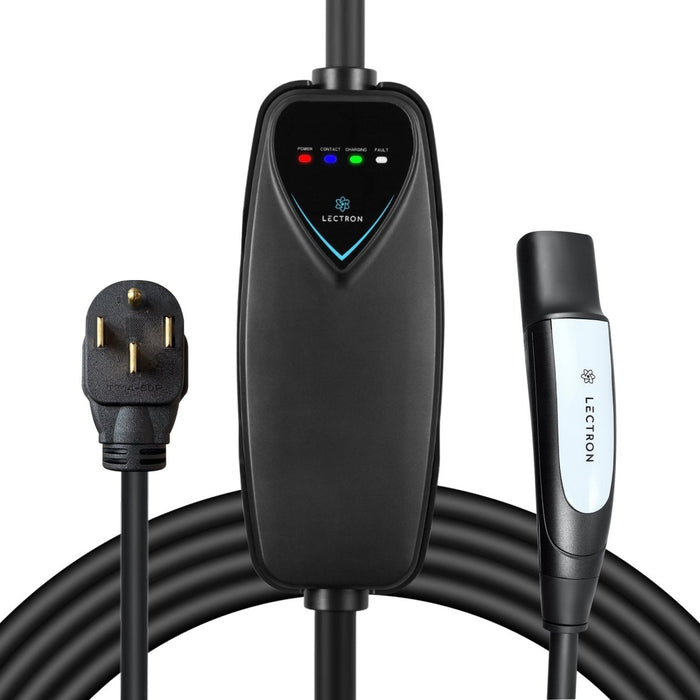 Lectron Portable Level 2 Tesla EV Charger | 240V | 40 Amp | NEMA 14-50 | Standard / WiFi-Enabled